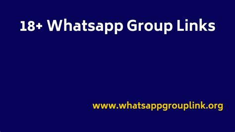 18 whatsapp group join|whatsapp group joining link.